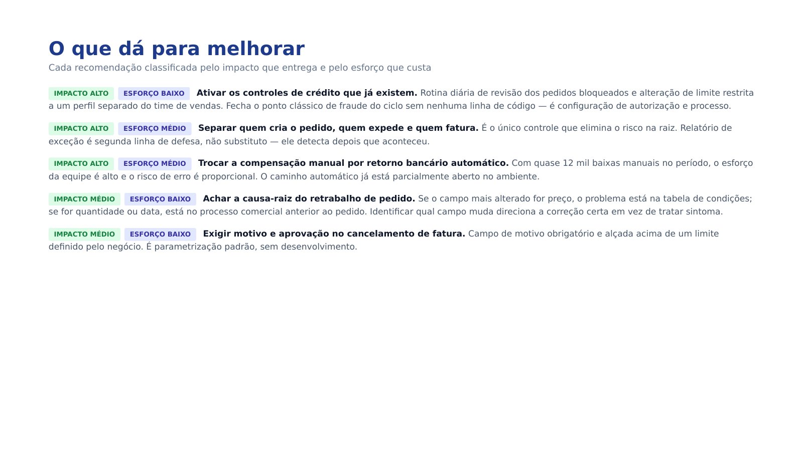 Página 8 de 13 do diagnóstico